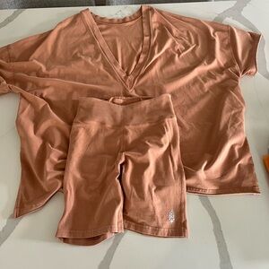 Free People Hot Shot Set - Baked Clay